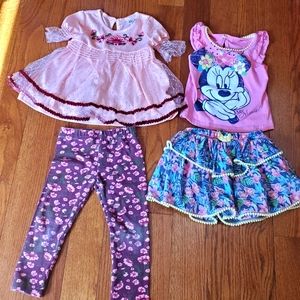 Bundle Of Girls Top & pants & Top & Skirt Sets